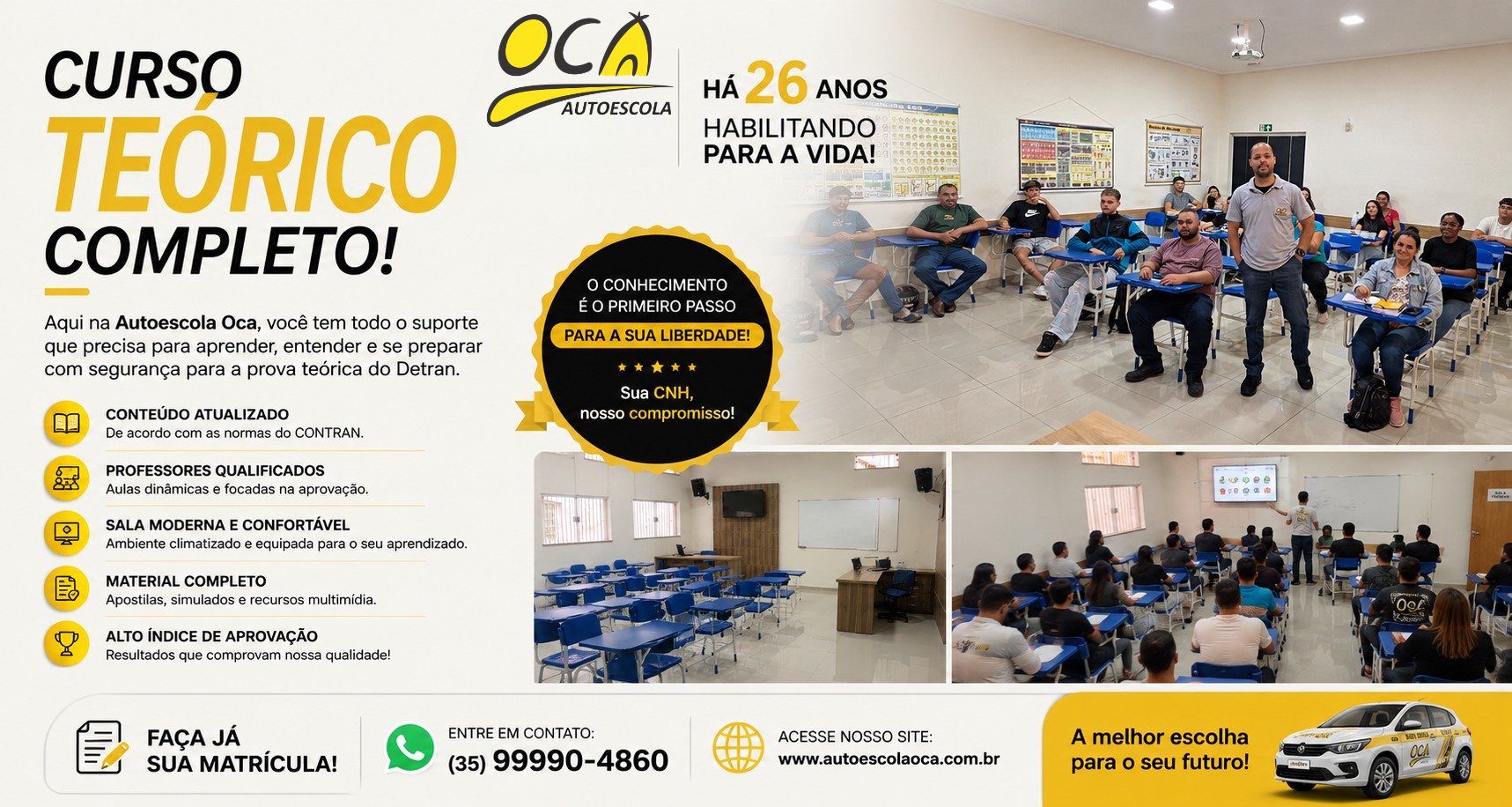 SUA APROVAÇÃO COMEÇA AQUI!