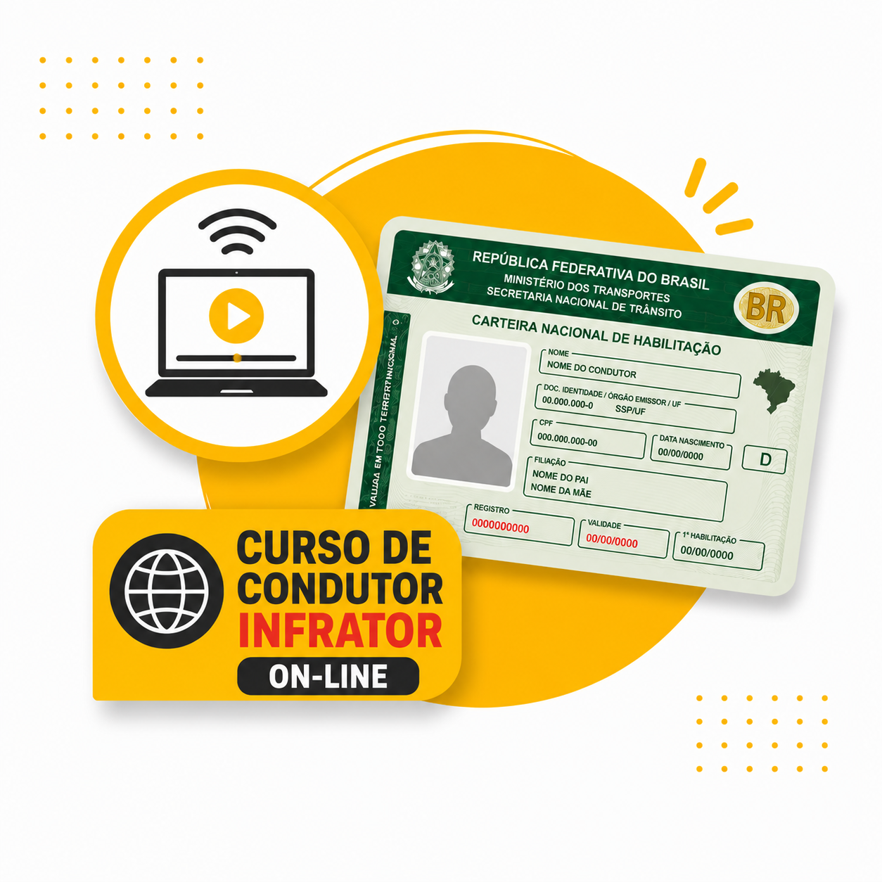 RECICLAGEM CONDUTOR INFRATOR (ON-LINE)