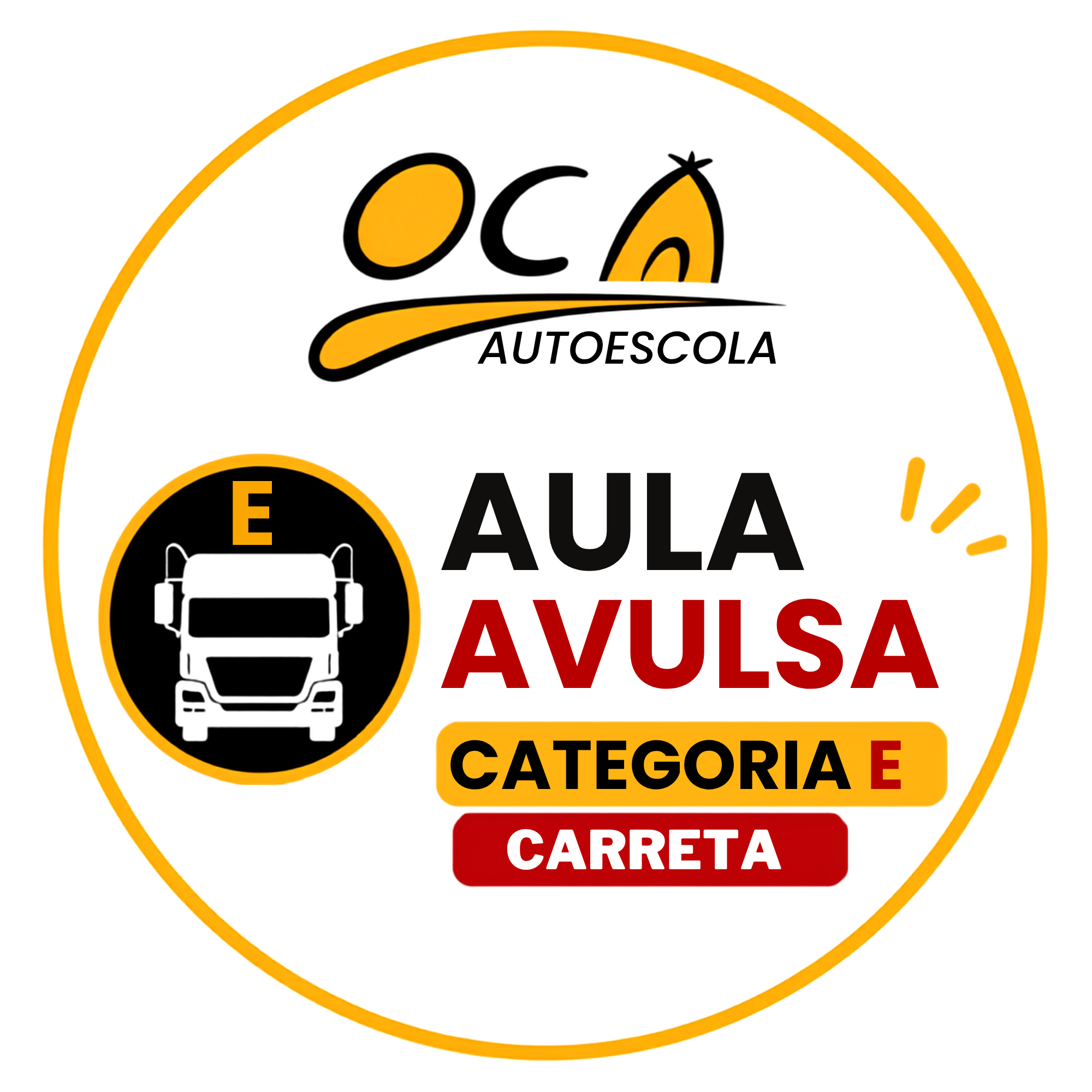 AULA AVULSA CATEGORIA "E"