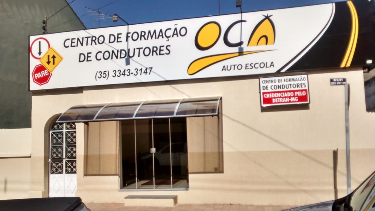 Fachada CENTRO DE FORMAÇÃO DE CONDUTORES OCA BAEPENDI